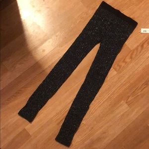Brand New Sweater Lurex Legging - Juniors